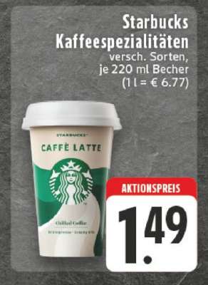 Starbucks Kaffeespezialitäten