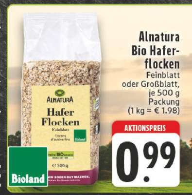 Alnatura Bio Haferflocken