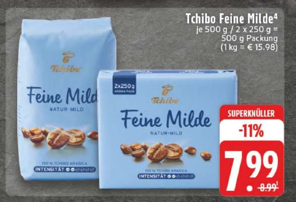 ¹Tchibo feine Milde