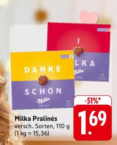 MILKA Pralinés