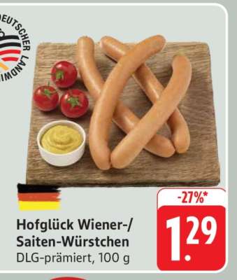 Hofglück Wiener-/Saiten-Würstchen