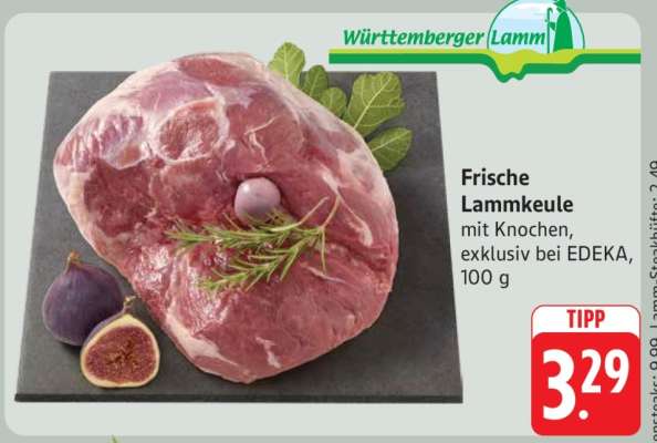 Frische Lammkeule*