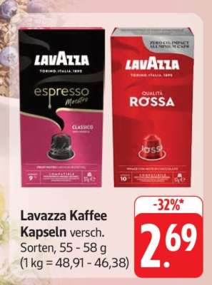 Lavazza Kaffee Kapseln