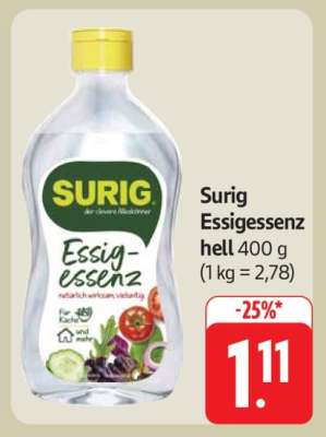 SURIG Essigessenz hell