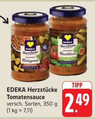 EDEKA Herzstücke Tomatensauce