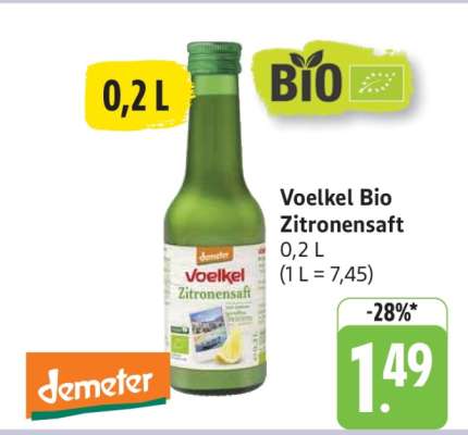 Voelkel Bio Zitronensaft