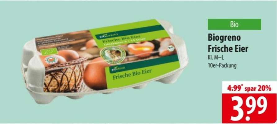 Biogreno Frische Eier