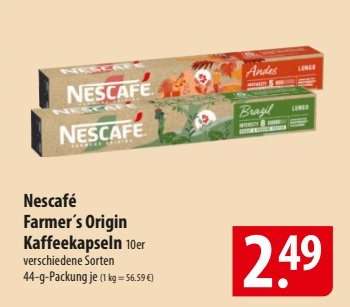Nescafé Farmer's Origin Kaffeekapseln