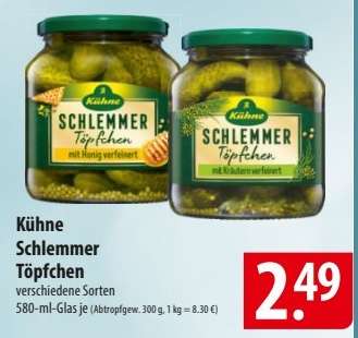 Kühne Schlemmer-Töpfchen
