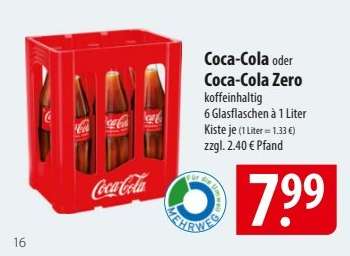 Coca-Cola oder Coca-Cola Zero