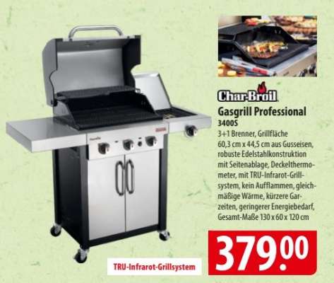Gasgrill Professional 3400S