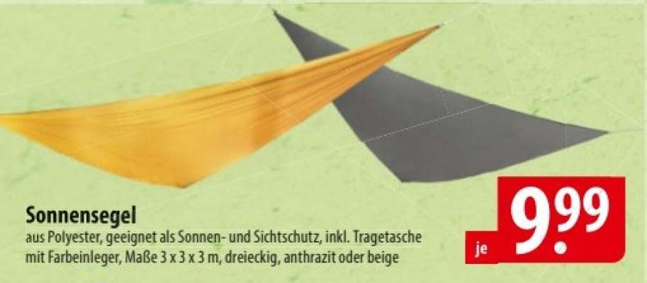 Sonnensegel*