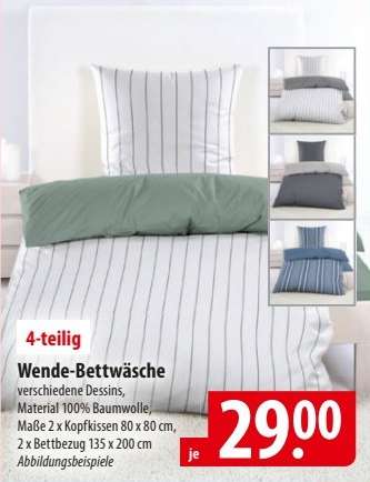 Wende-Bettwäsche