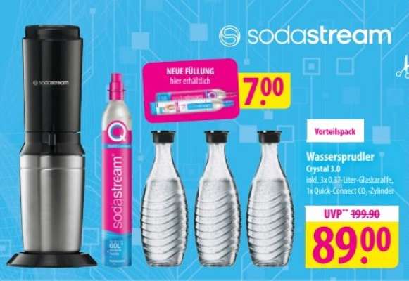 SODASTREAM Wassersprudler »Crystal 3.0«