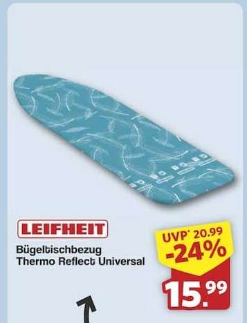 LEIFHEIT Bügelischbezug Thermo Reflect Universal