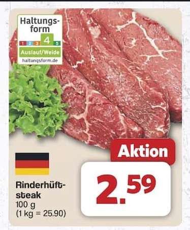 Rinderhüftsteak
