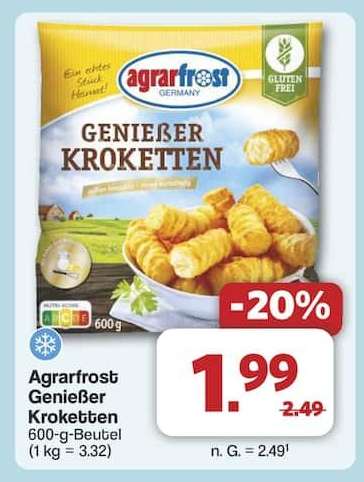 Agrarfrost Genießer Kroketten