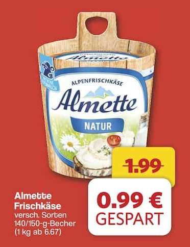 Almette Frischkäse