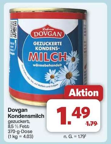 DOVGAN Kondensmilch