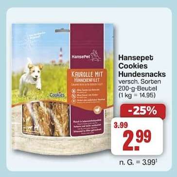 Hansepet Cookies Hundesnacks