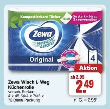 Zewa Wisch & Weg Küchenrolle