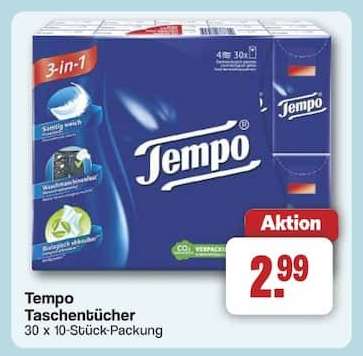 Tempo Taschentücher