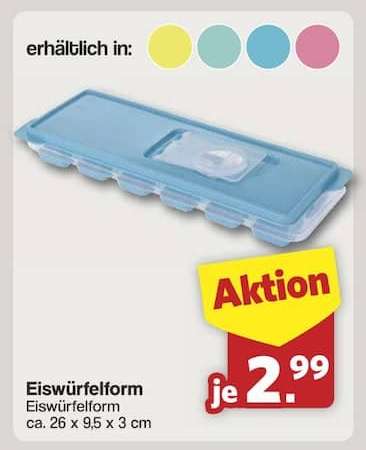 Eiswürfelform