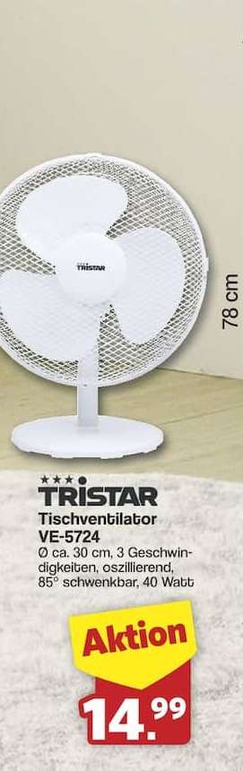 TRISTAR Tischventilator VE-5724
