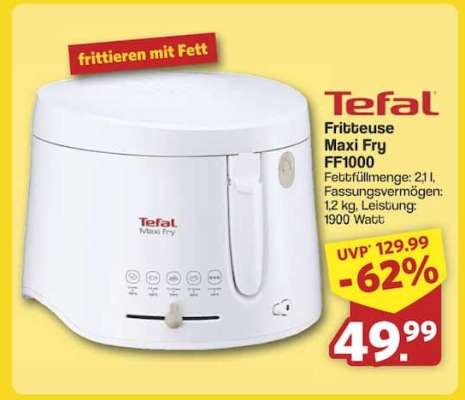 Tefal Fritteuse Maxi Fry FF1000