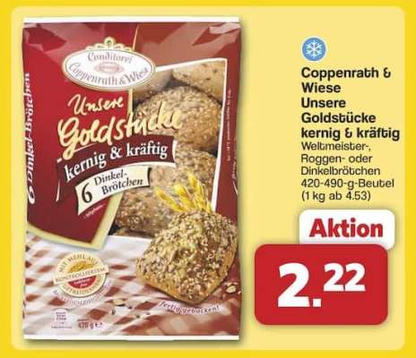 Coppenrath&Wiese Unsere Goldstücke kernig&kräftig
