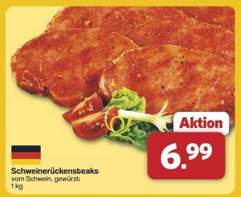 Schweinerückensteaks