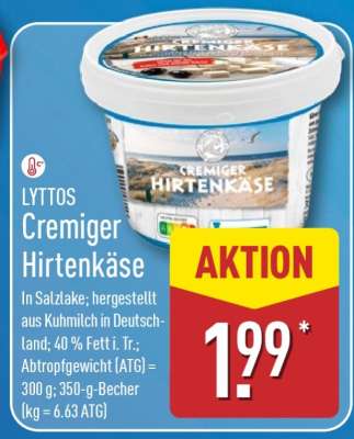 LYTTOS Cremiger Hirtenkäse