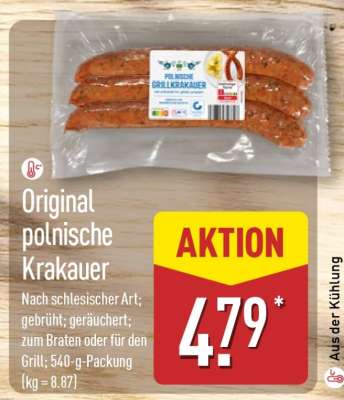 Original polnische Krakauer