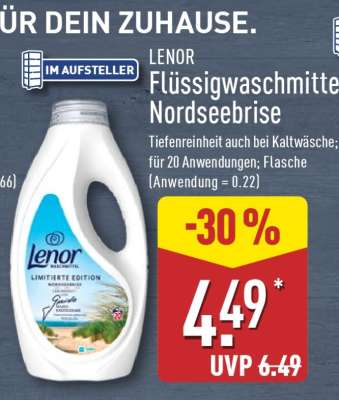 LENOR Flüssigwaschmittel Nordseebrise