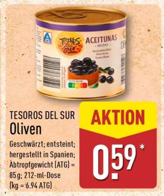 TESOROS DEL SUR Oliven