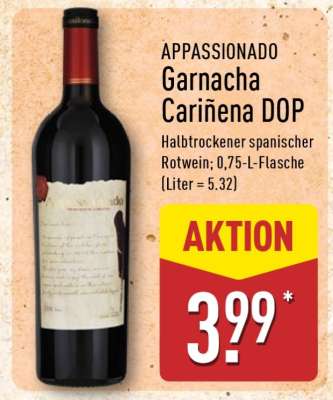 APPASSIONADO Garnacha Cariñena DOP