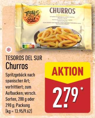 TESOROS DEL SUR Churros
