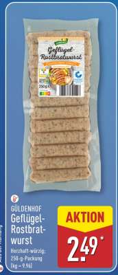GÜLDENHOF Geflügel-Rostbratwurst