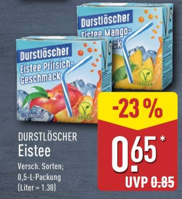 DURSTLÖSCHER Eistee