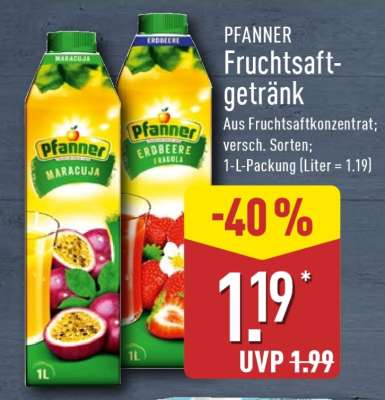 PFANNER Fruchtsaftgetränk