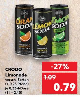 CRODO Limonade