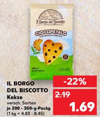 IL BORGO DEL BISCOTTO Kekse