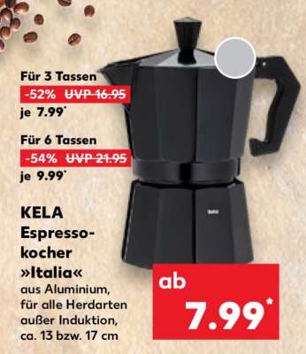 KELA Espressokocher »Italia«