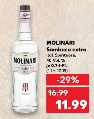 Molinari Sambuca extra