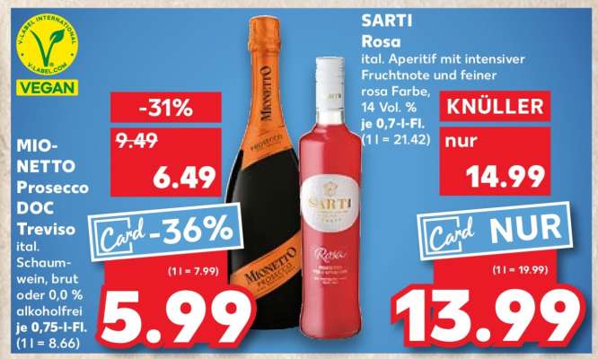 MIONETTO Prosecco DOC Treviso ital.