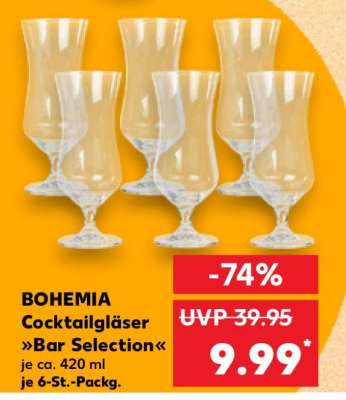 BOHEMIA Cocktailgläser »Bar Selection«