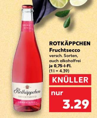 ROTKÄPPCHEN Fruchtsecco°