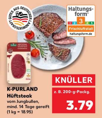 K-PURLAND Hüftsteak
