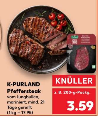 K-PURLAND Pfeffersteak