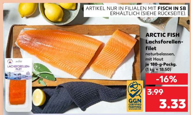 ARCTIC FISH Lachsforellenfilet